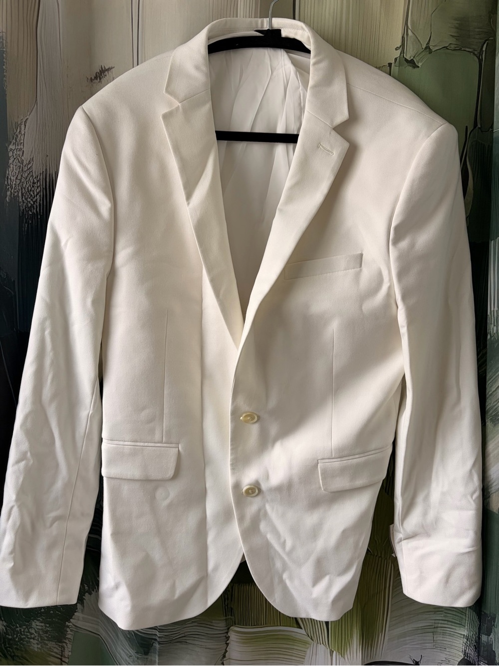 J. Ferrar ivory blazer